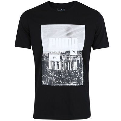 Camiseta Puma Photoprint Skyline - Masculina - Foto 5