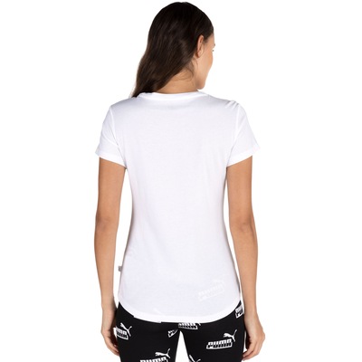 Camiseta Puma Essentials Logo - Feminina - Foto 3