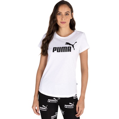 Camiseta Puma Essentials Logo - Feminina - Foto 2