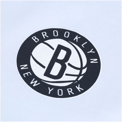 Camiseta NBA Brooklyn Nets Raglan Mini Logo - Infantil - Foto 4