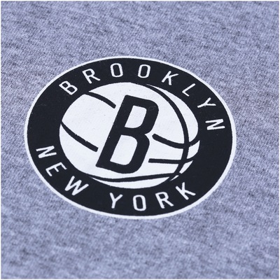 Camiseta NBA Brooklyn Nets Raglan Mini Logo - Infantil - Foto 4