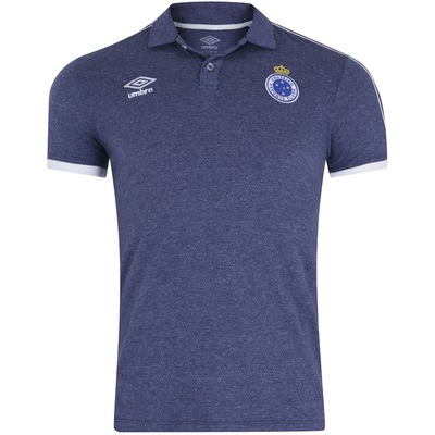 Camisa Polo do Cruzeiro Viagem 2019 Umbro - Masculina - Foto 1
