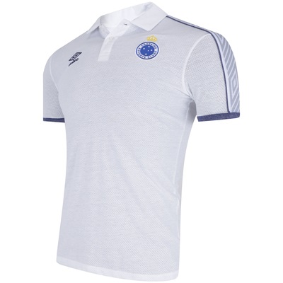 Camisa Polo do Cruzeiro Viagem 2019 Umbro - Masculina - Foto 3