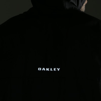 Jaqueta Corta-Vento com Capuz Oakley Windbreaker - Masculina - Foto 6