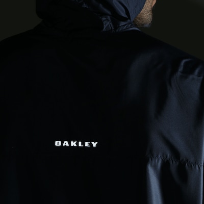 Jaqueta Corta-Vento com Capuz Oakley Windbreaker - Masculina - Foto 3