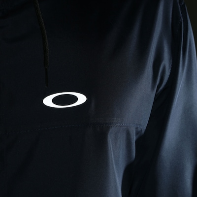 Jaqueta Corta-Vento com Capuz Oakley Windbreaker - Masculina - Foto 4