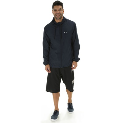 Jaqueta Corta-Vento com Capuz Oakley Windbreaker - Masculina - Foto 5