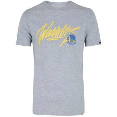 Camiseta New Era Golden State Warriors Add Script - Masculina - Foto 1