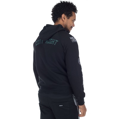 Jaqueta de Moletom com Capuz Fatal Raglan 18226 - Masculina - Foto 3