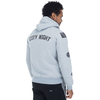 Jaqueta de Moletom com Capuz Fatal Raglan 18226 - Masculina - Foto 3