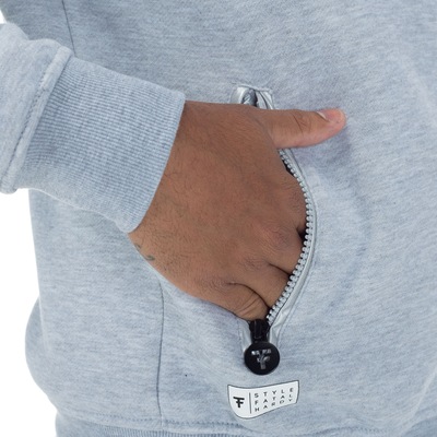 Jaqueta de Moletom com Capuz Fatal Raglan 18226 - Masculina - Foto 5