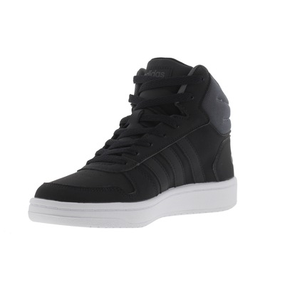 Tênis Cano Alto adidas Hoops 2.0 K - Infantil - Foto 4