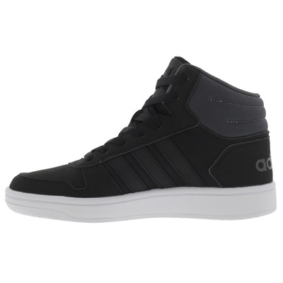 Tênis Cano Alto adidas Hoops 2.0 K - Infantil - Foto 5