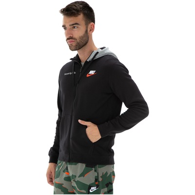 Jaqueta de Moletom com Capuz Nike BB FLC FZ 2 - Masculina - Foto 2