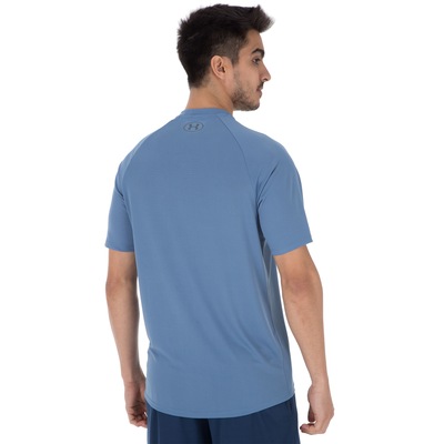 Camiseta Under Armour Tech SS - Masculina - Foto 3