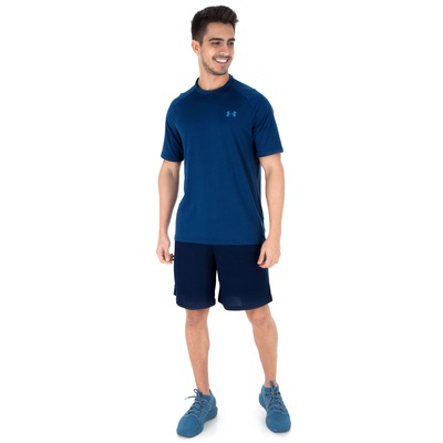 Camiseta Under Armour Tech SS - Masculina - Foto 4