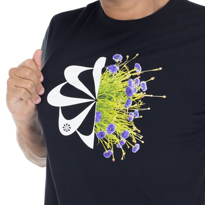 Camiseta Nike Dry Wild Run SS - Masculina - Foto 4