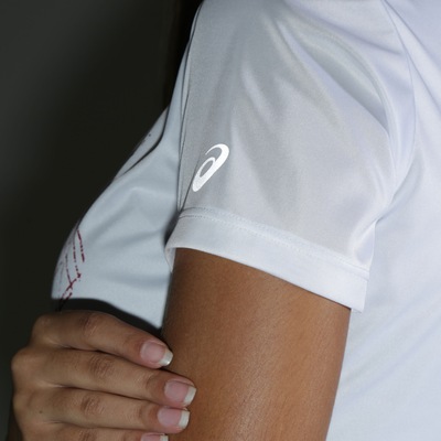 Camiseta Asics Running Graphic - Feminina - Foto 5