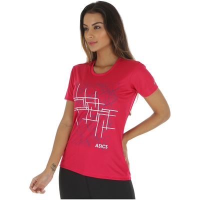 Camiseta Asics Running Graphic - Feminina - Foto 2