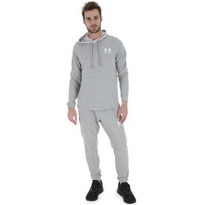 Calça de Moletom Under Armour Terry Jogger - Masculina - Foto 4