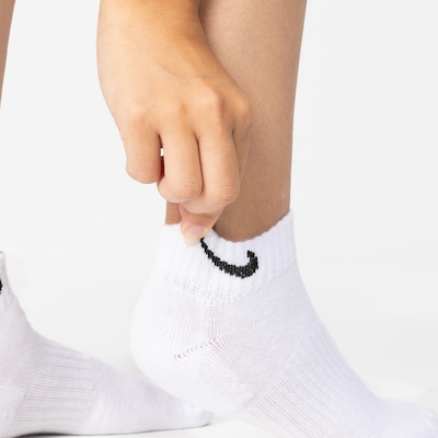 Kit de Meias Nike Everyday Cushioned Low com 3 Pares - Adulto - Foto 5