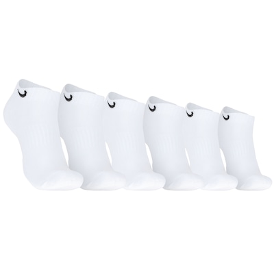 Kit de Meias Nike Everyday Cushioned Low com 3 Pares - Adulto - Foto 1
