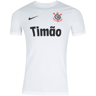 Camiseta do Corinthians Match 2019 Nike - Masculina - Foto 1