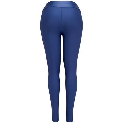 Calça Legging Oxer Goufre Recortes - Feminina - Foto 4