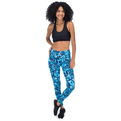 Calça Legging Oxer Abstrato - Feminina - Foto 4