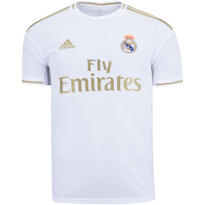 Camisa Real Madrid I 19/20 adidas - Masculina - Foto 1