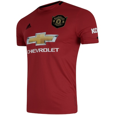 Camisa Manchester United I 19/20 adidas - Masculina - Foto 3