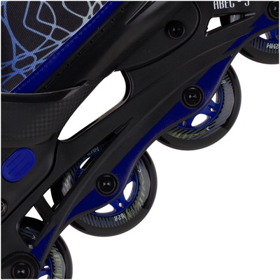 Patins Oxer Divertidamente - In Line - Fitness - ABEC 5 - Ajustável - Foto 4