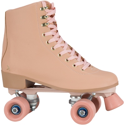 Patins 4 Rodas Retrô Oxer Algodão Doce - Foto 1