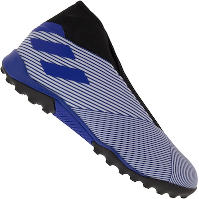 Chuteira Society adidas Nemeziz 19.3 Laceless TF - Adulto - Foto 1