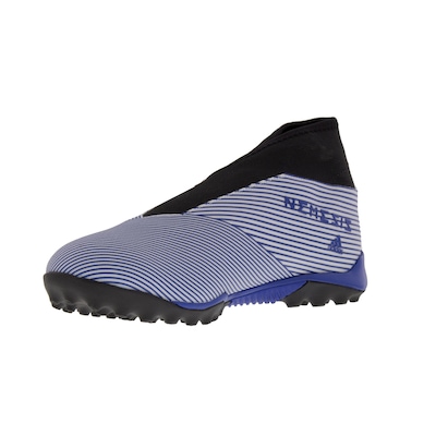 Chuteira Society adidas Nemeziz 19.3 Laceless TF - Adulto - Foto 4