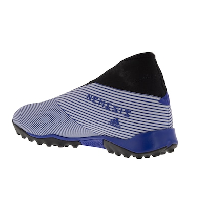 Chuteira Society adidas Nemeziz 19.3 Laceless TF - Adulto - Foto 6