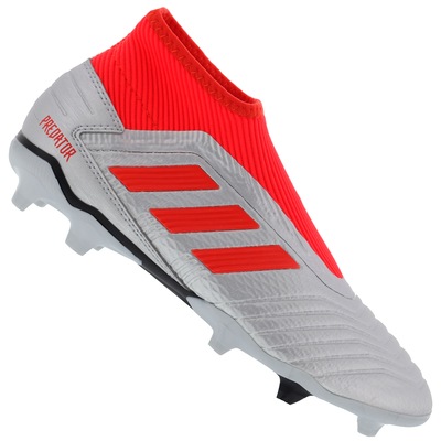 Chuteira de Campo adidas Predator 19.3 Laceless FG - Adulto - Foto 1