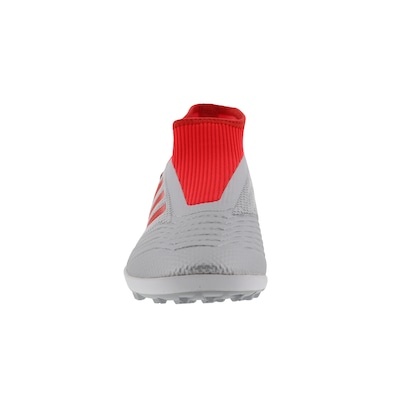 Chuteira Society adidas Predator 19.3 Laceless TF - Adulto - Foto 3