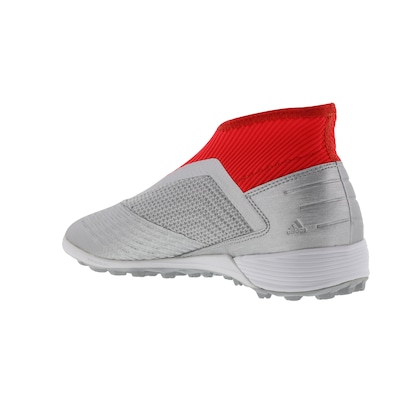 Chuteira Society adidas Predator 19.3 Laceless TF - Adulto - Foto 6