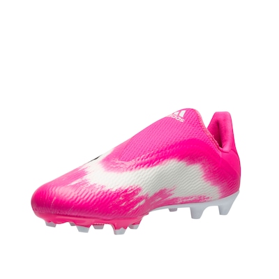 Chuteira de Campo adidas X 19.3 Laceless FG - Adulto - Foto 4