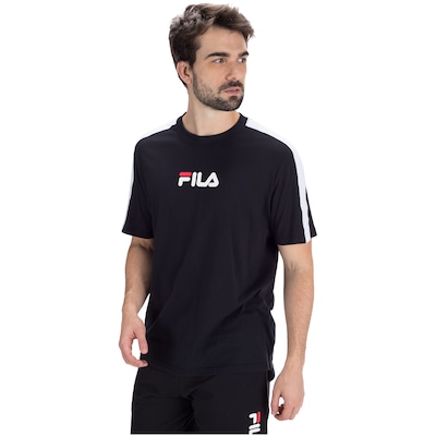 Camiseta Fila Faixa - Masculina - Foto 2