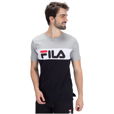 Camiseta Fila Letter Colors - Masculina - Foto 2