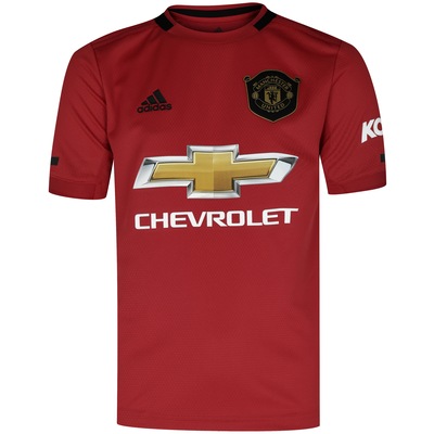 Camisa Manchester United I 19/20 adidas - Infantil - Foto 1