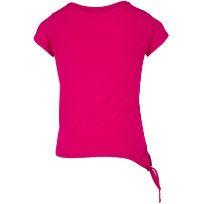 Camiseta Liga da Justiça Laço Mulher-Maravilha Feminina - Infantil - Foto 2