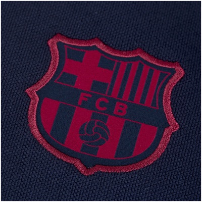 Camisa Polo Barcelona Pique Crew Nike - Masculina - Foto 2