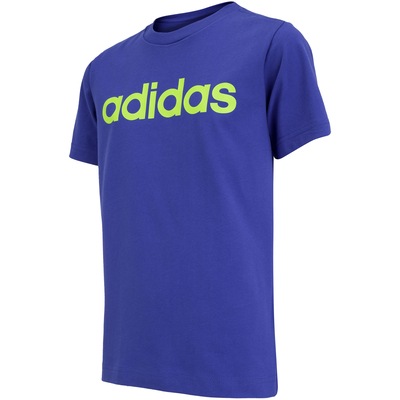 Camiseta adidas YB E Lin - Infantil - Foto 3