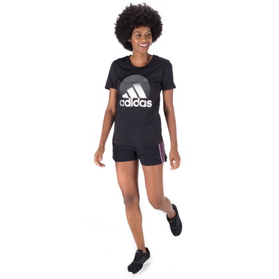 Camiseta adidas MH Foil - Feminina - Foto 4