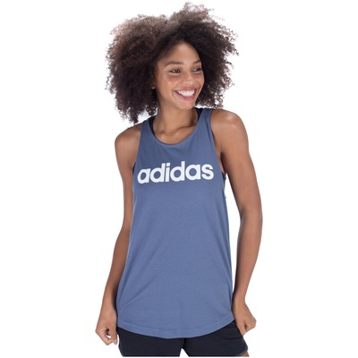 Camiseta Regata adidas Essentials Linear Loos - Feminina - Foto 1
