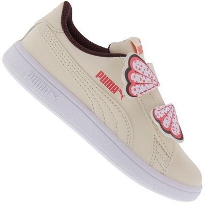 Tênis Puma Smash V2 Butterfly V - Infantil - Foto 1
