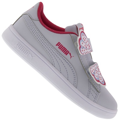 Tênis Puma Smash V2 Butterfly V - Infantil - Foto 1